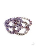 Paparazzi Polished Preparation- Purple Bracelet