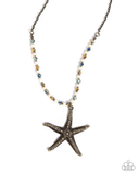 Paparazzi Starfish Symphony - Brass Necklace
