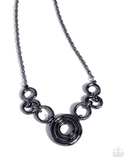 Paparazzi Chic Concert - Black Necklace