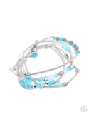 Paparazzi Coiled Color - Blue