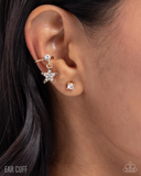 Paparazzi Cosmic Cool - Gold Stud Earcuff Earrings Set