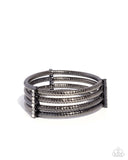 Paparazzi Teeming with Taste- Black Bracelet