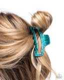 Paparazzi Marbled Model- Blue Hair Accessory