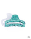 Paparazzi Marbled Model- Blue Hair Accessory