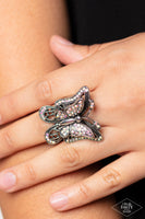 Paparazzi Free To Fly - Multi Butterfly Ring