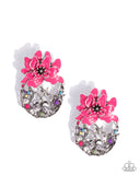 Paparazzi Hummingbird Homecoming- Pink Earrings