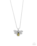 Paparazzi Be Humble Bumblebee - Yellow Bee Necklace