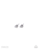 Paparazzi Will You Stay? - Silver Heart Stainless Steel