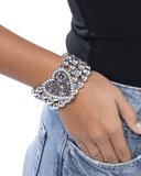 Paparazzi Personal History- Purple Bracelet
