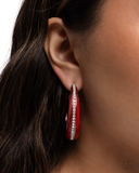 Paparazzi Uniquely Unexpected - Multi Hoops Earrings