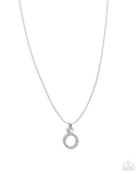 Paparazzi Promise Ring - White Necklace