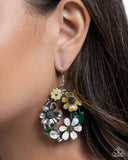 Paparazzi Wreathed Weekday- Yellow Earrings