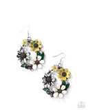 Paparazzi Wreathed Weekday- Yellow Earrings