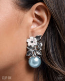 Paparazzi Elegant Evolution- Blue Earrings