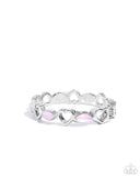Paparrazzi Heartfelt Headline- Pink Bracelet