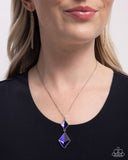 Paparazzi Daily Diamonds- Purple Necklace