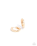 Paparazzi Seamless Style - Gold Hoops Earrings