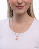 Paparazzi Pet Rabbit- Copper Necklace