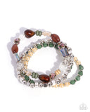 Paparazzi Doting Delight- Brown Bracelet