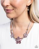 Paparazzi Cats Eye Calm- Pink Necklace