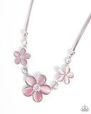 Paparazzi Cats Eye Calm- Pink Necklace