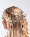 Paparazzi Gliding Grace - Silver Hair Clip