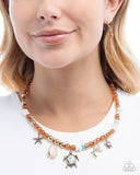 Paparazzi Operation Ocean- Brown Necklace