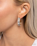 Paparazzi Permissible Pizzazz- Gold Earrings