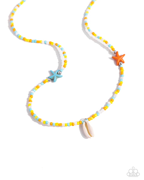 Paparazzi Beachside Beauty - Multi Necklace