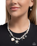 Paparazzi Operation Ocean0- White Necklace