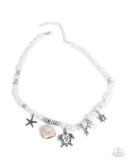 Paparazzi Operation Ocean0- White Necklace