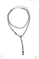 Paparazzi Reeling in Radiance - Black Chocker Necklace