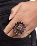Paparzzi Sunflower Setting- Brass Ring