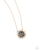 Paparazzi Fairytale Foil - Blue Necklace