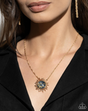 Paparazzi Fairytale Foil - Blue Necklace