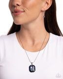 Paparazzi Emerald Energy - Blue Necklace