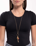 Paparazzi Trendy Tassel - Gold