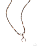 Paparazzi Trendy Trenchant - Copper Necklace