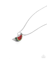 Paparazzi Watermelon Wardrobe - Red Necklace