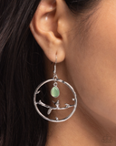 Paparazzi Picturesque Scene- Green Earrings