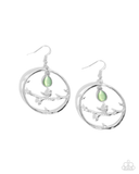Paparazzi Picturesque Scene- Green Earrings