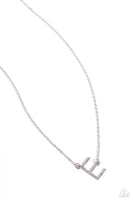 Paparazzi INITIALLY Yours - E - Multi Necklace