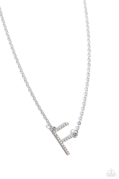 Paparazzi INITIALLY Yours - F - Multi Necklace