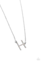 Paparazzi INITIALLY Yours - H - Multi Necklace