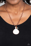 Paparazzi I Put A SHELL On You - Copper Necklace