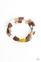 Paparazzi In SMILE - Brown Caramel Cafe Bracelet