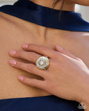 Paparazzi Indescribable Icon - Gold Ring