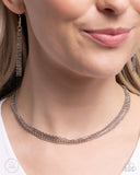 PaparazziIndustrial Independence - Silver Necklace