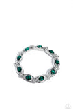 Paparazzi Infinite Impression - Green Bracelet