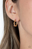 Paparazzi Infinite Incandescence - Gold Tiny Hoops Earrings